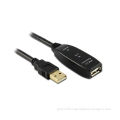 "USB 2.0  Active Extension Cable 30m with Power DC-Jack "